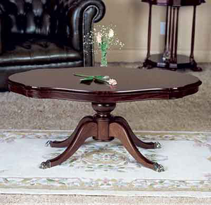 Fitzroy Regency Serpentine Coffee Table