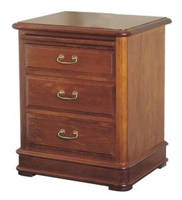Davies Classic Kauri Three Drawer Bedside Cabinet