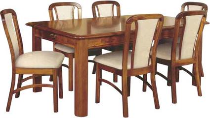 Classic Kauri 4 legged Dining Table