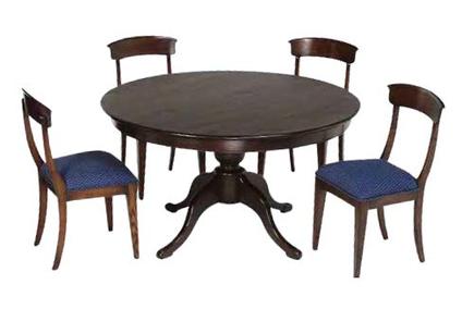 Davies French Provincial Pedestal Dining Table