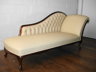 Chaise Lounge in leather